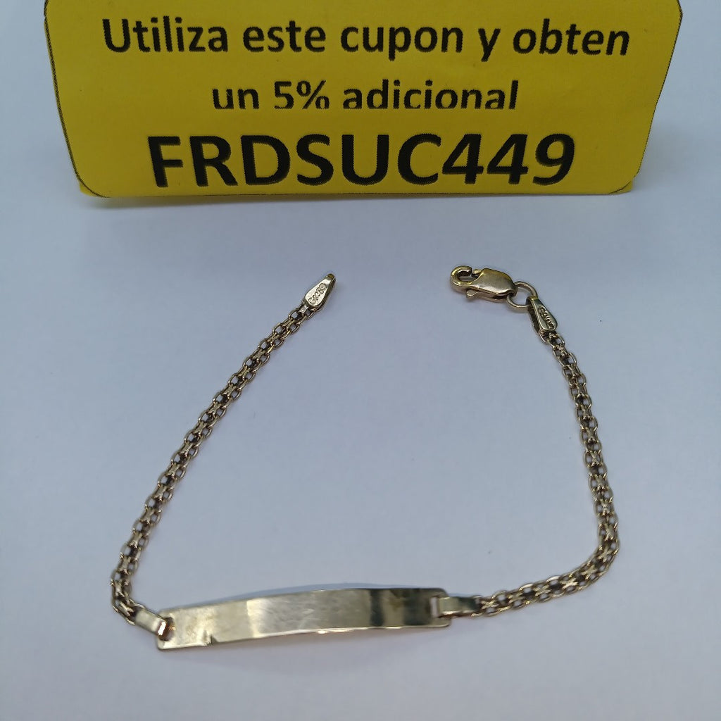 ESCLAVA ORO 10 K 1.8 GRMS (SEMINUEVO)