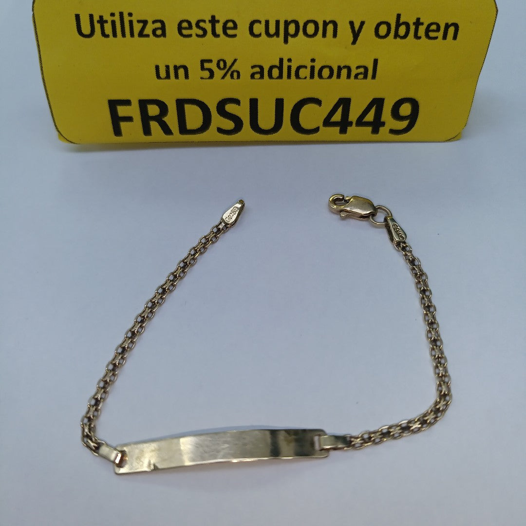 ESCLAVA ORO 10 K 1.8 GRMS (SEMINUEVO)