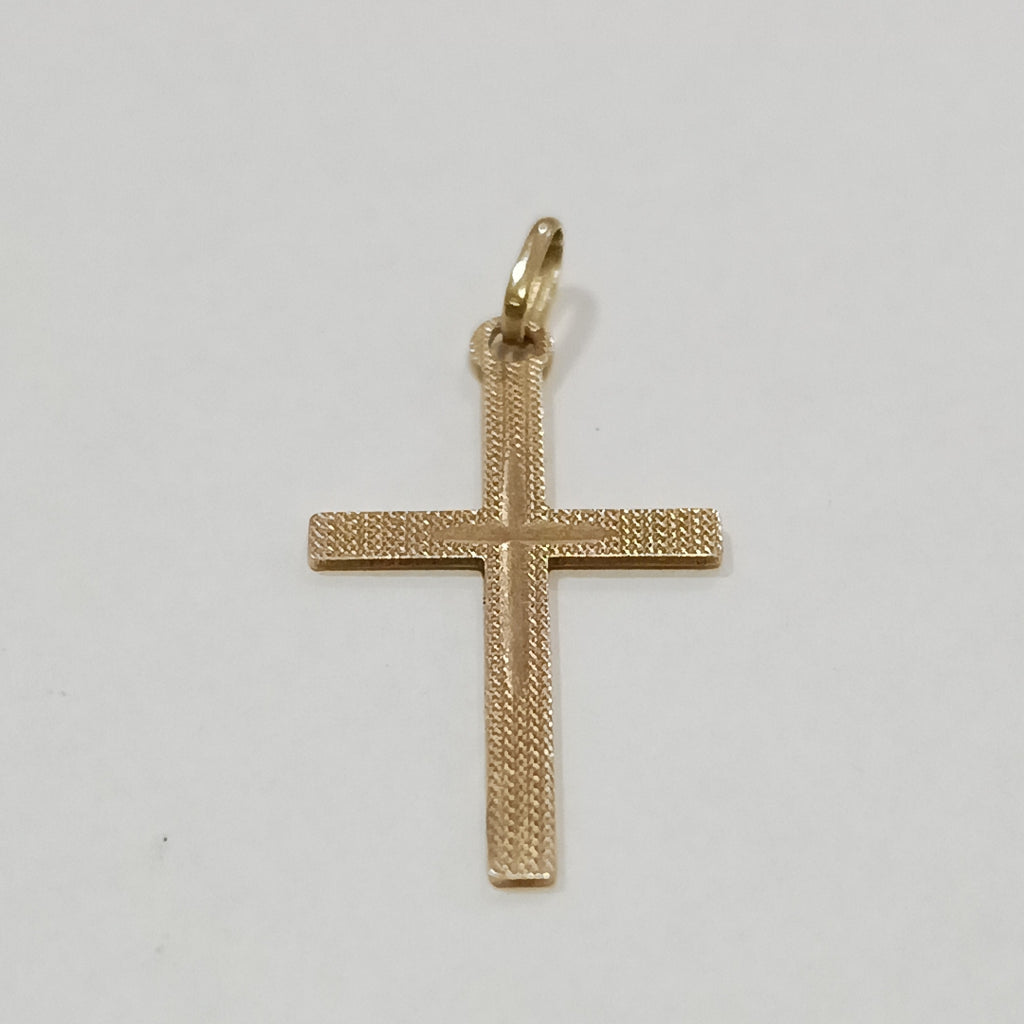 CRUZ, DIJE ORO 14 K 1.1 GRMS (SEMINUEVO)