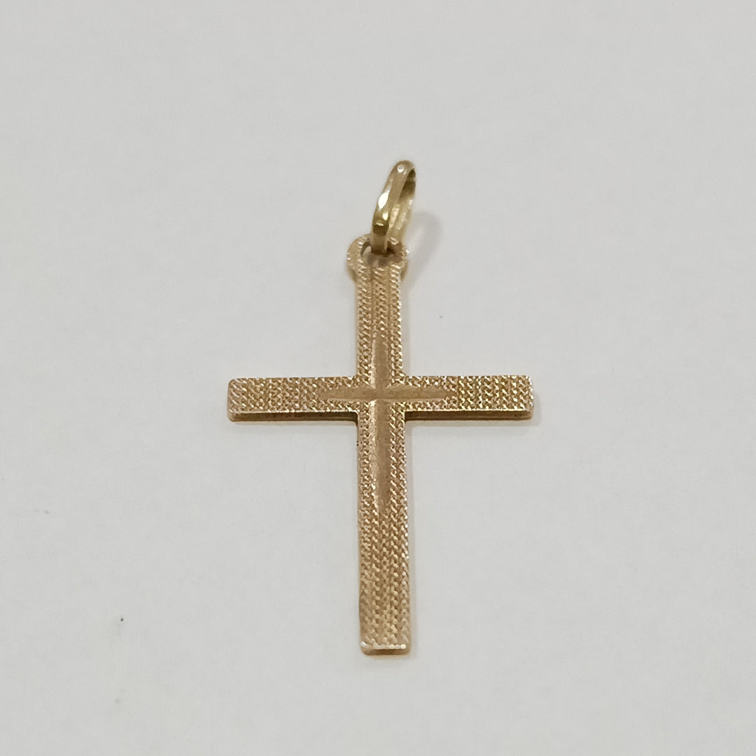 CRUZ, DIJE ORO 14 K 1.1 GRMS (SEMINUEVO)