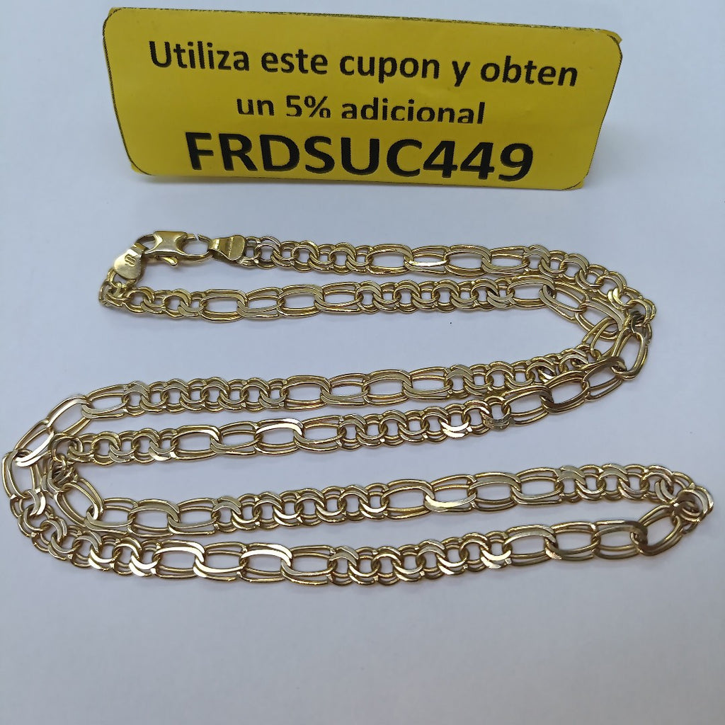 CADENA ORO 14 K 17.6 GRMS (SEMINUEVO)