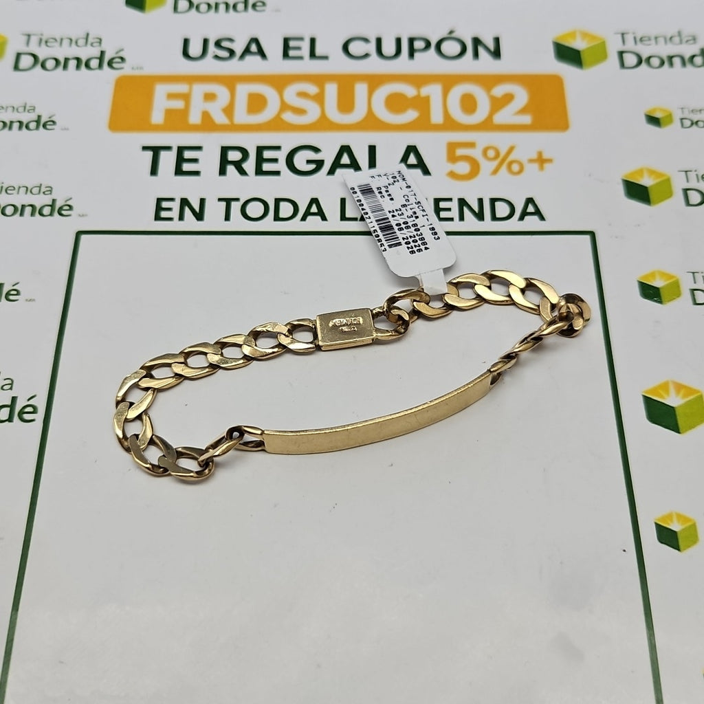 ESCLAVA ORO 10 K 16.2 GRMS (SEMINUEVO)