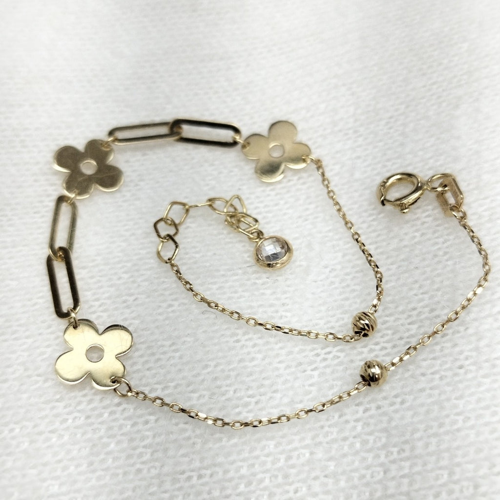 PULSERAS DAMA ORO 14K 1.3 (NUEVO)