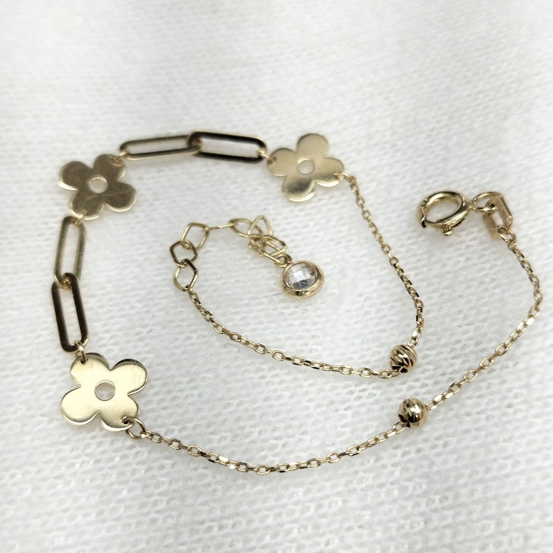 PULSERAS DAMA ORO 14K 1.3 (NUEVO)