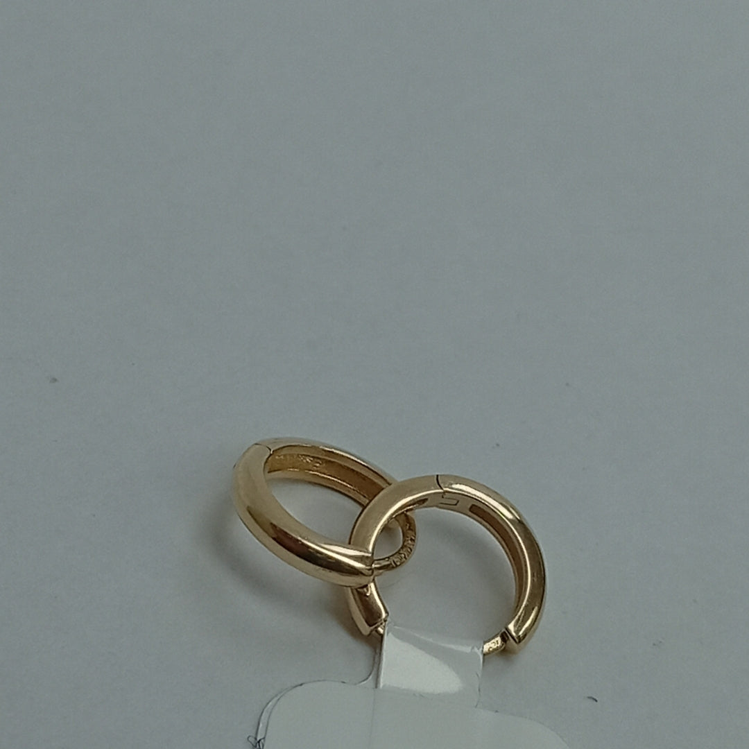 HUGGIES ORO 14K 1.1 (NUEVO)