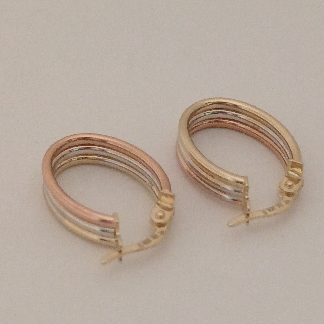 ARRACADAS ORO 14K 1.5 (NUEVO)