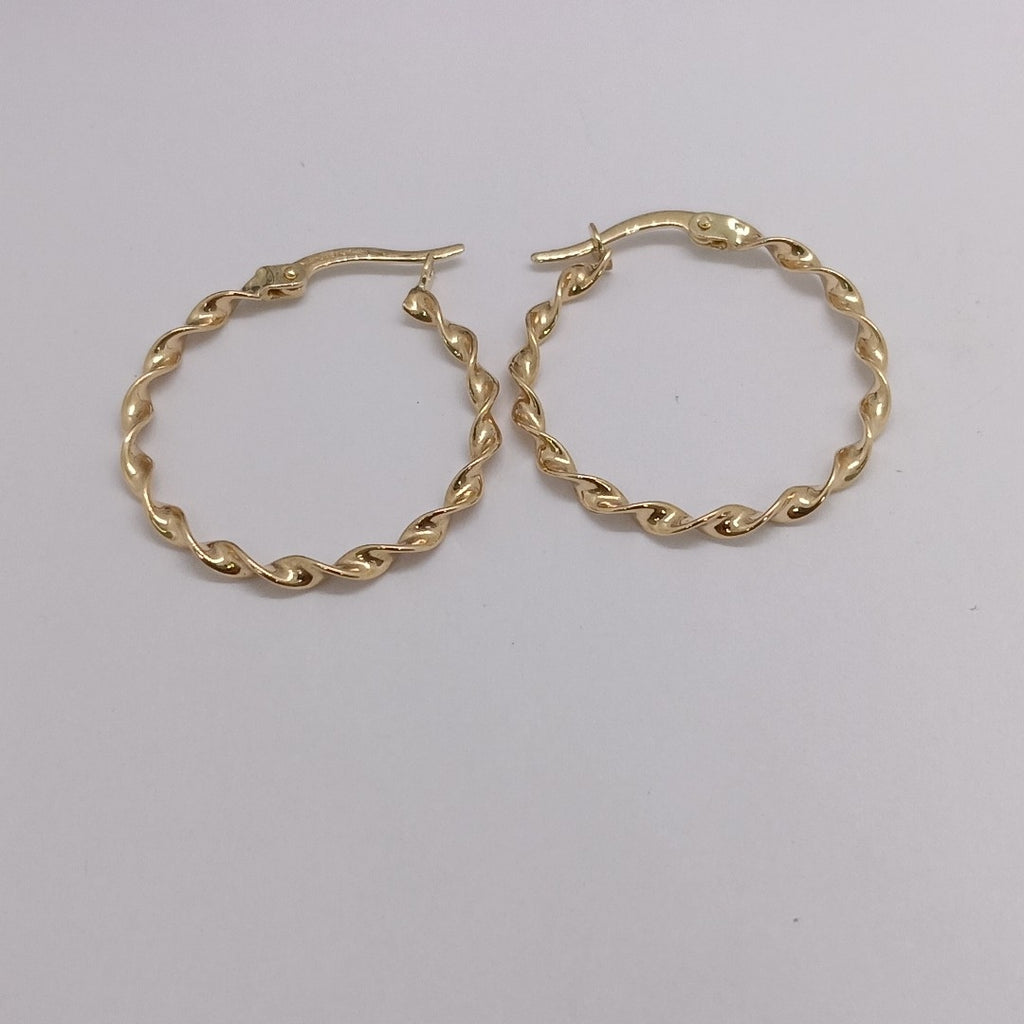ARRACADAS ORO 14K 1.5 (NUEVO)