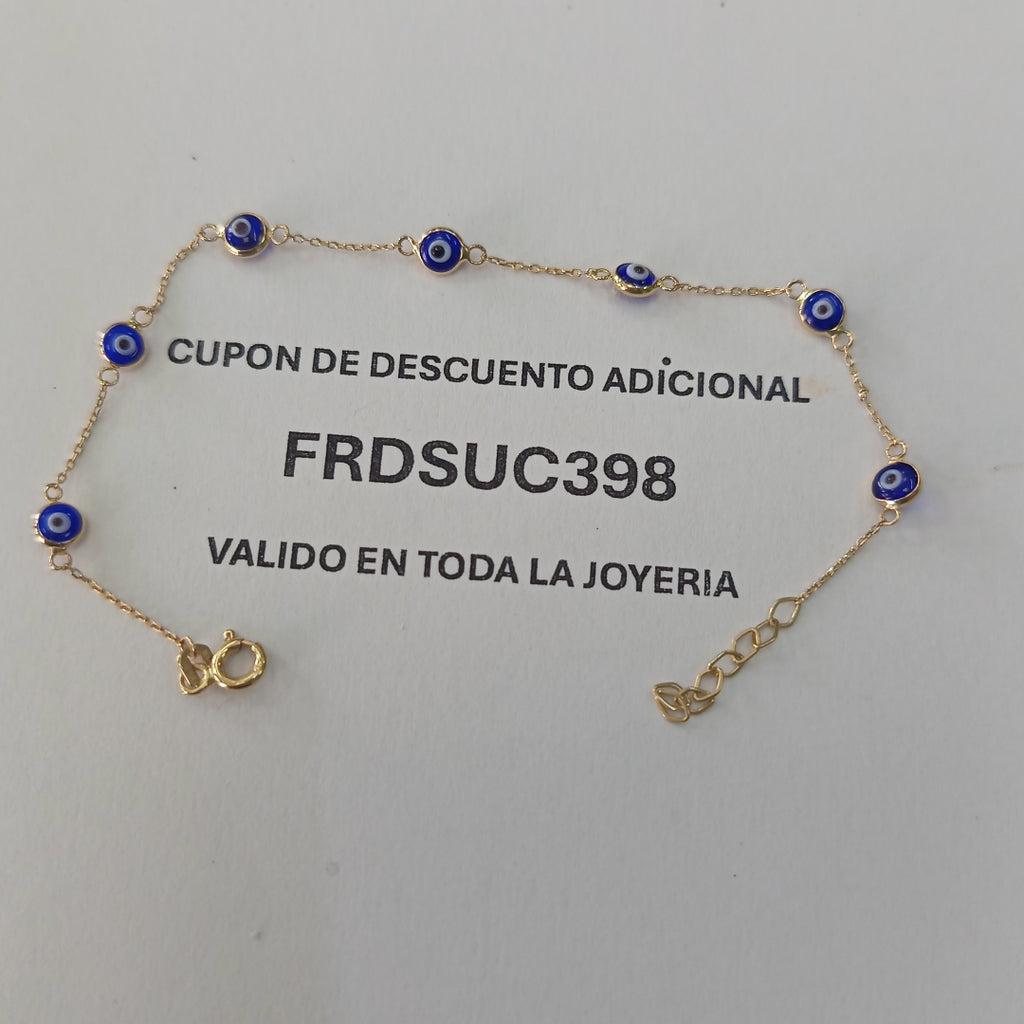 PULSERAS DAMA ORO 14K 1.2 (NUEVO)