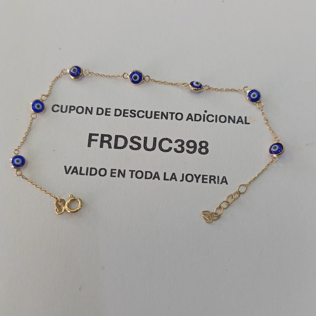 PULSERAS DAMA ORO 14K 1.2 (NUEVO)