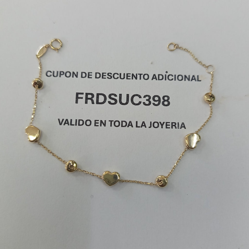 PULSERAS DAMA ORO 14K 1.4 (NUEVO)