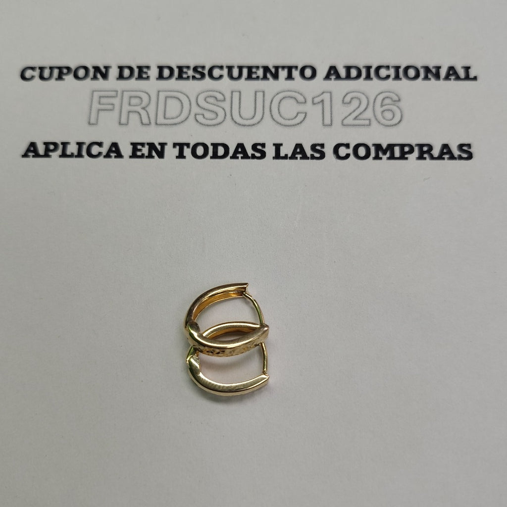 HUGGIES ORO 14K 1 (NUEVO)