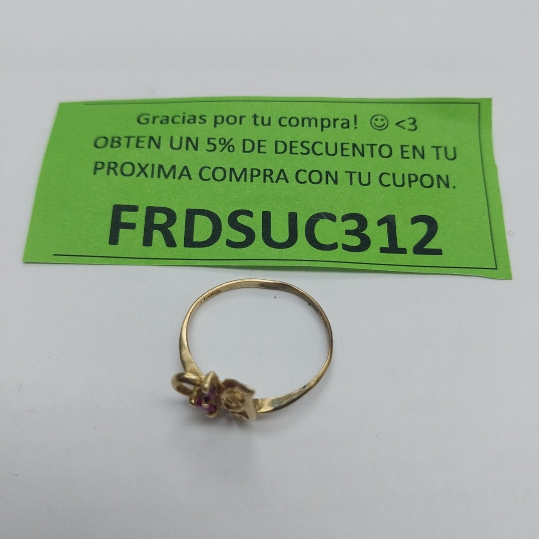 ANILLITO ORO 10 K 1.4 GRMS (SEMINUEVO)