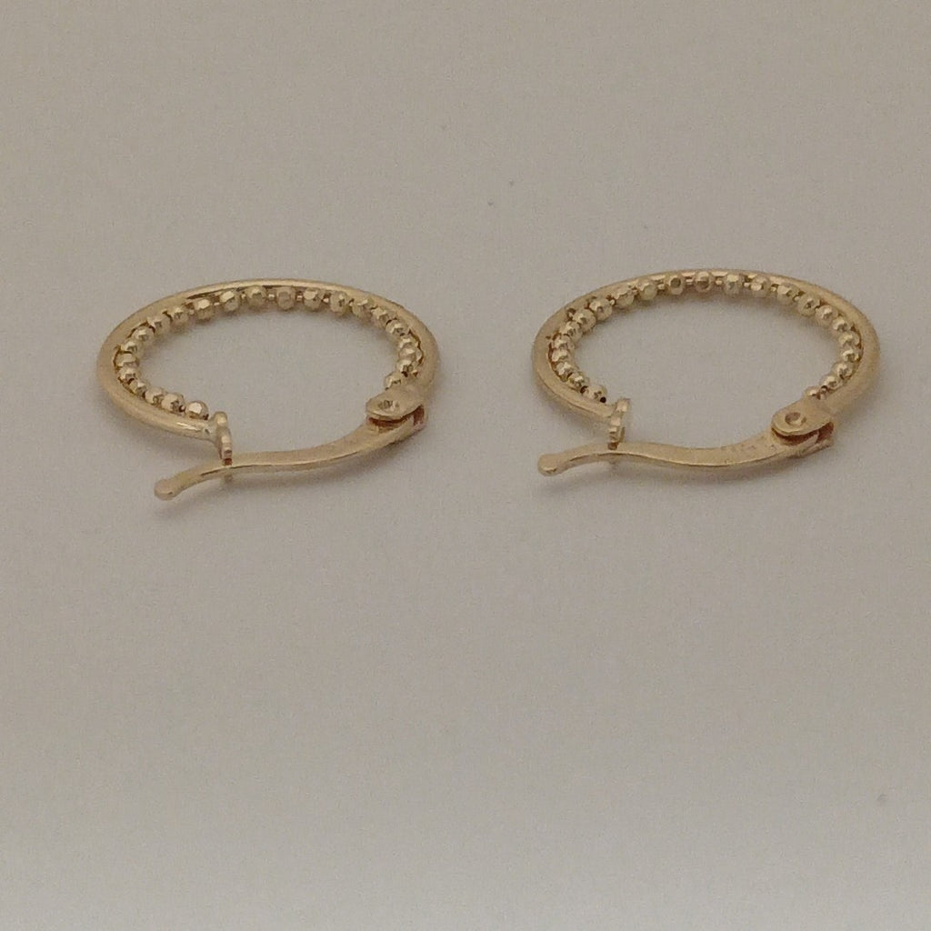 ARRACADAS ORO 14K 1.7 (NUEVO)