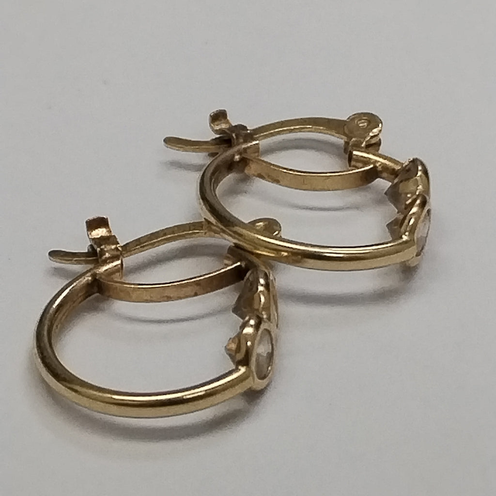 ARETES PAR ORO 10 K 1.7 GRMS (SEMINUEVO)