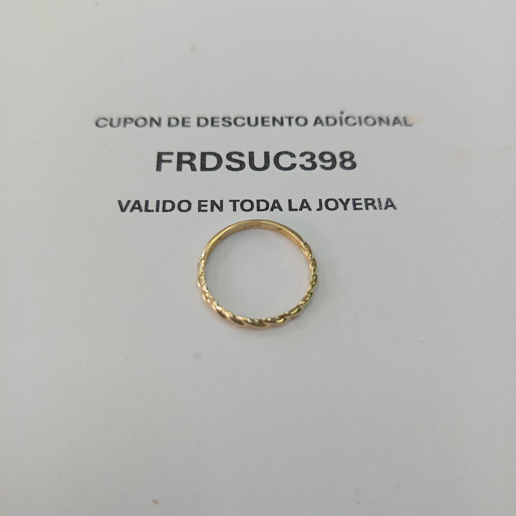 ANILLOS DAMA ORO 14K 1 (NUEVO)