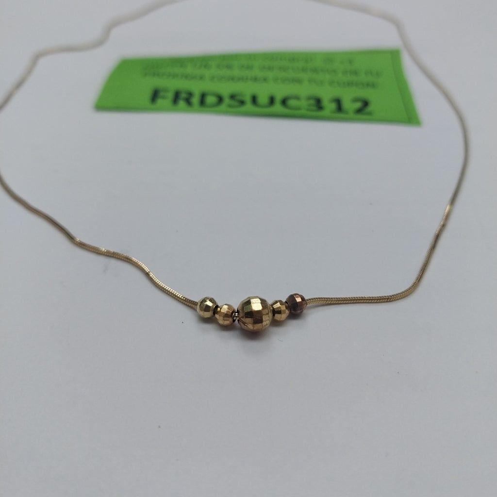 GARGANTILLA ORO 14 K 2.8 GRMS (SEMINUEVO)