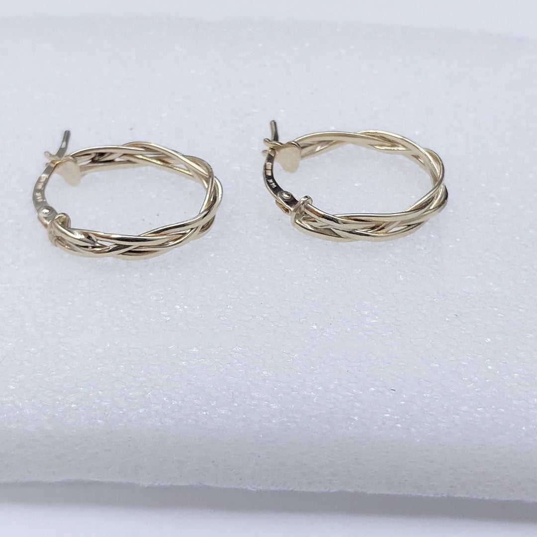 ARRACADAS ORO 14K 1.6 (NUEVO)