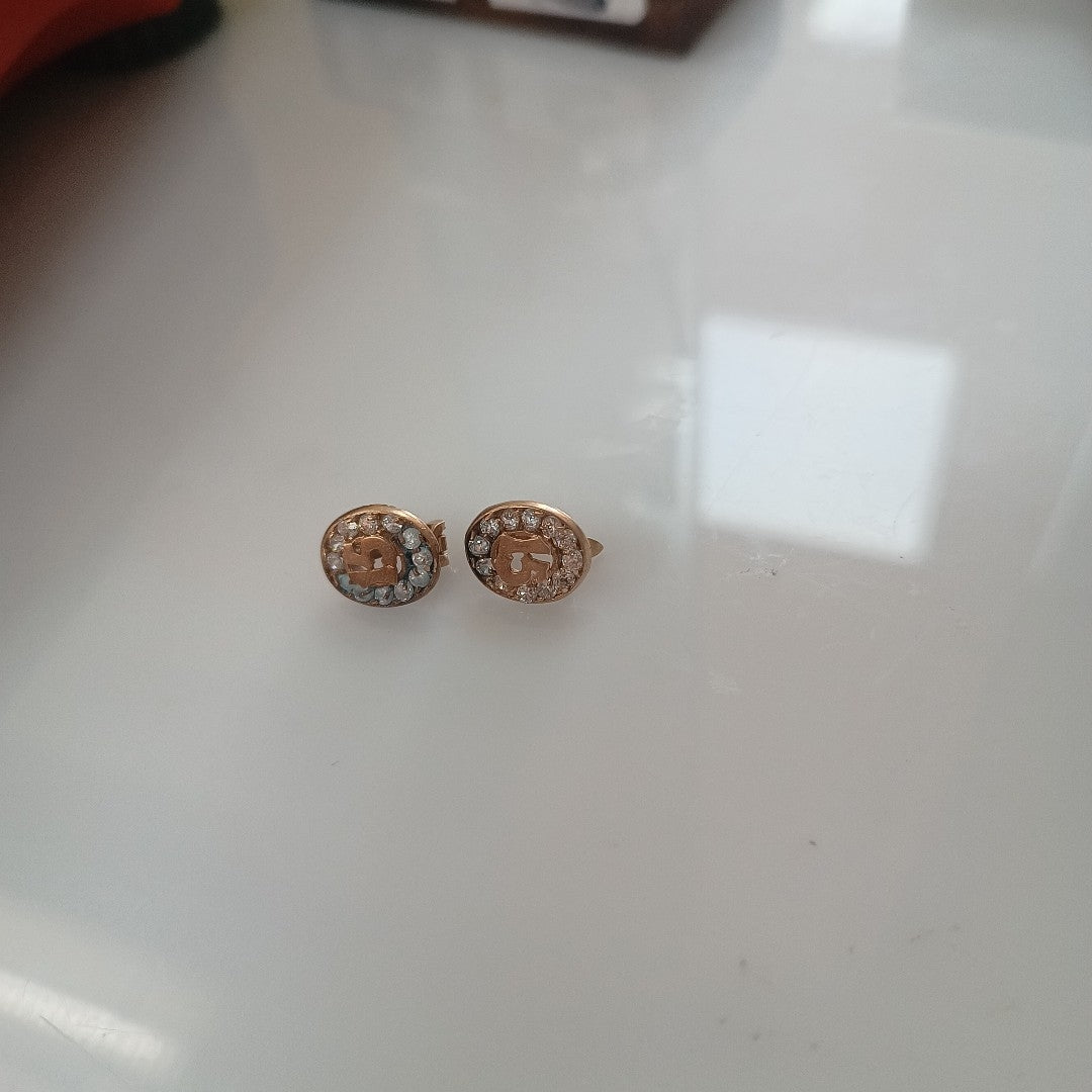 ARETES PAR ORO 10 K 3.3 GRMS (SEMINUEVO)
