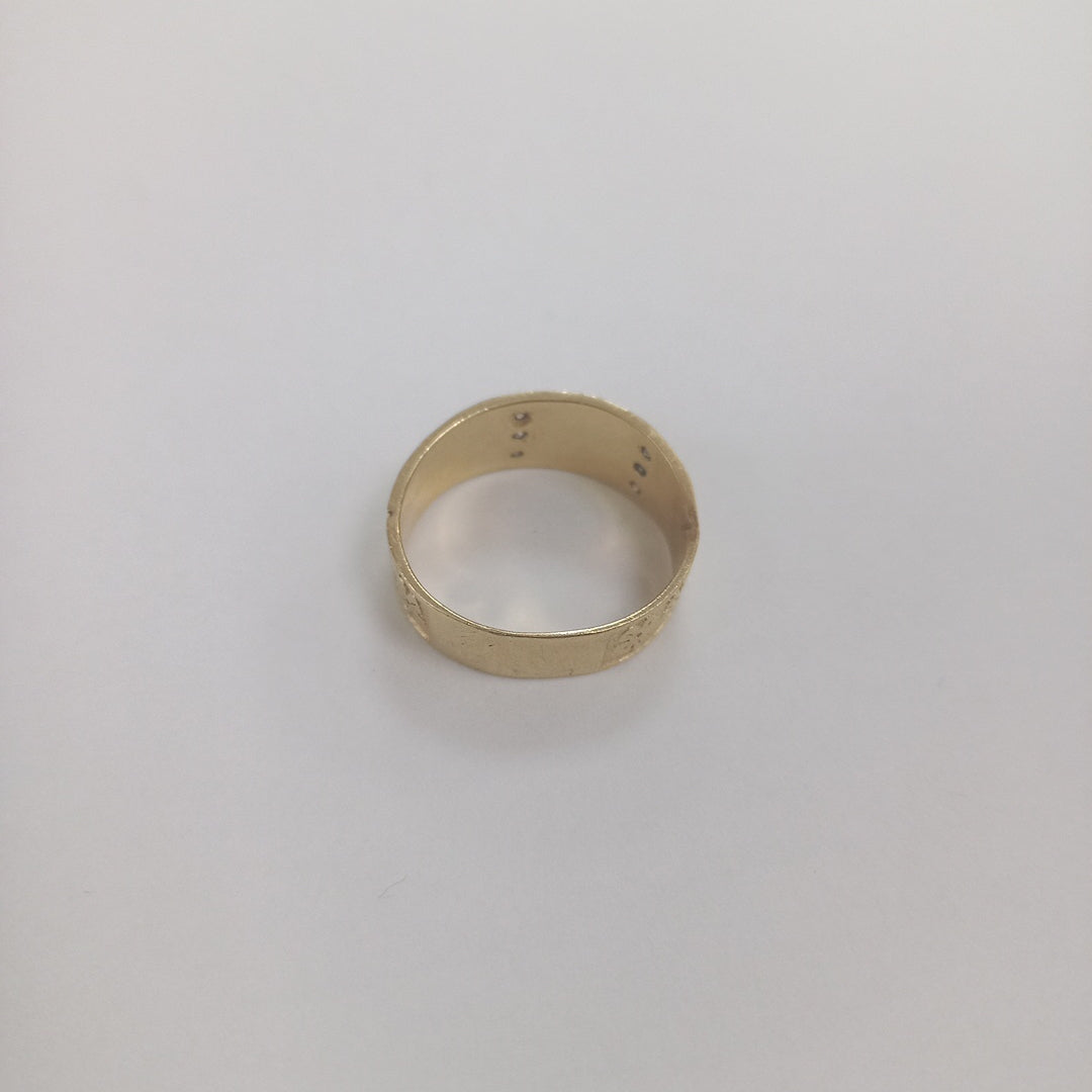 ARGOLLA DE LA SUERTE ORO 14 K 4.2 GRMS (SEMINUEVO)