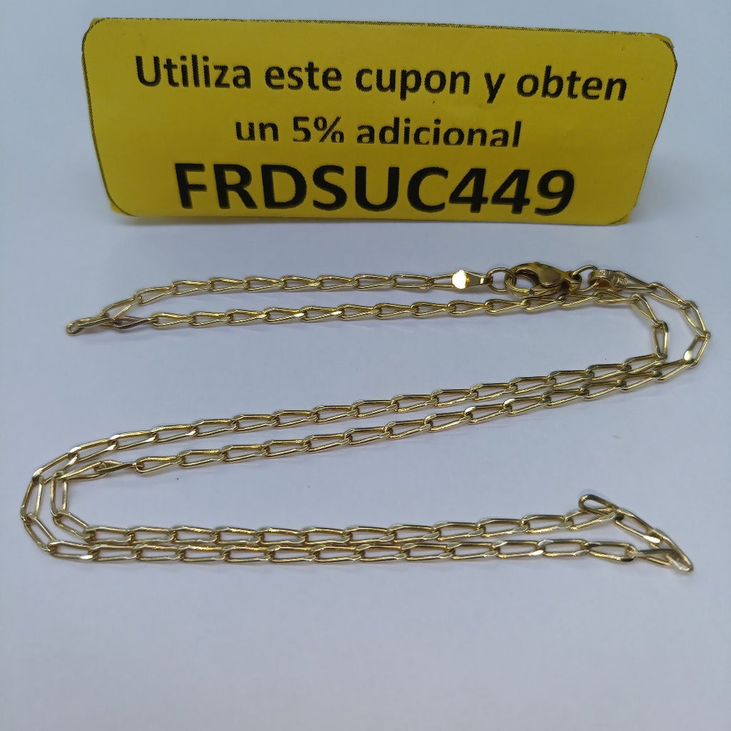 CADENA ORO 14 K 6,20 GRMS (SEMINUEVO)