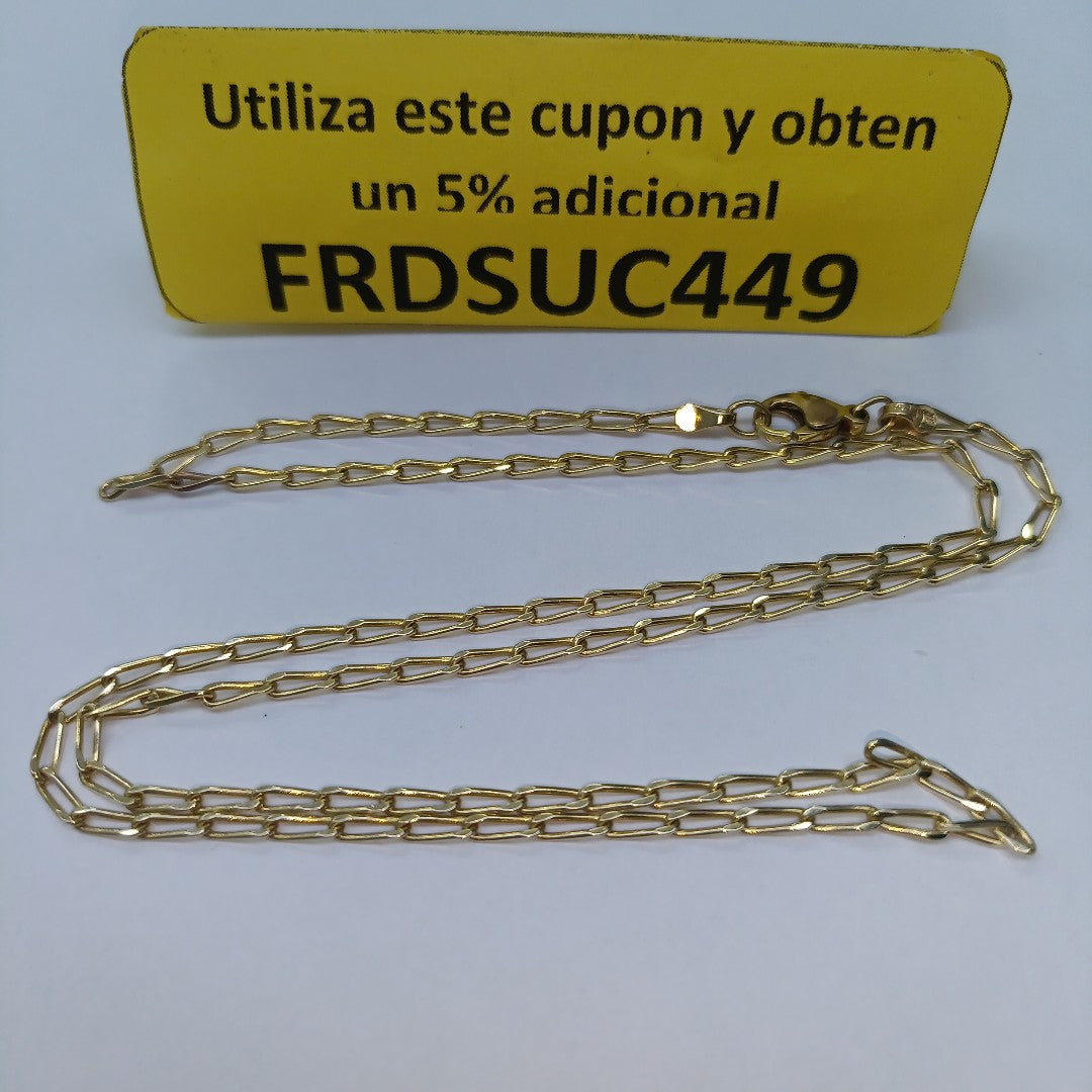 CADENA ORO 14 K 6,20 GRMS (SEMINUEVO)