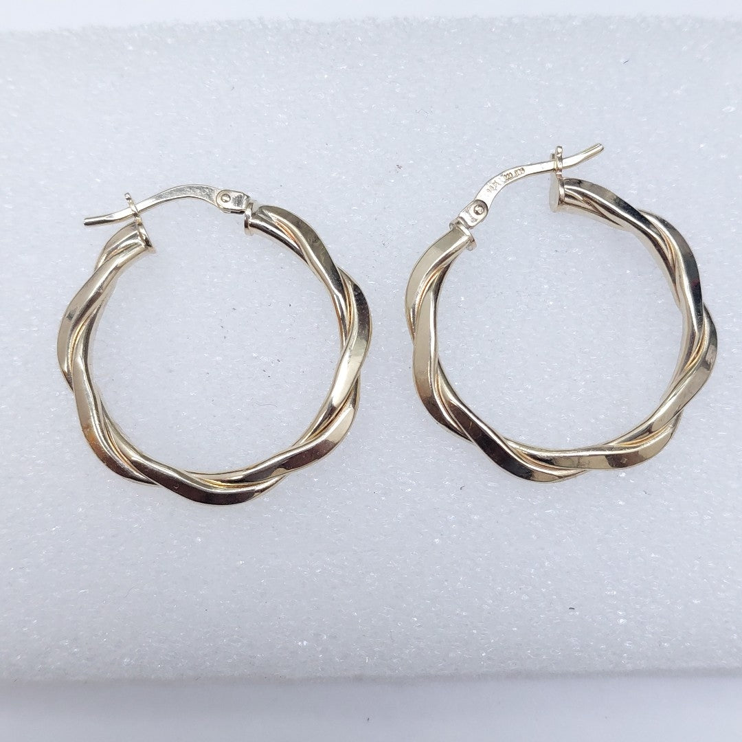 ARRACADAS ORO 14K 2 (NUEVO)