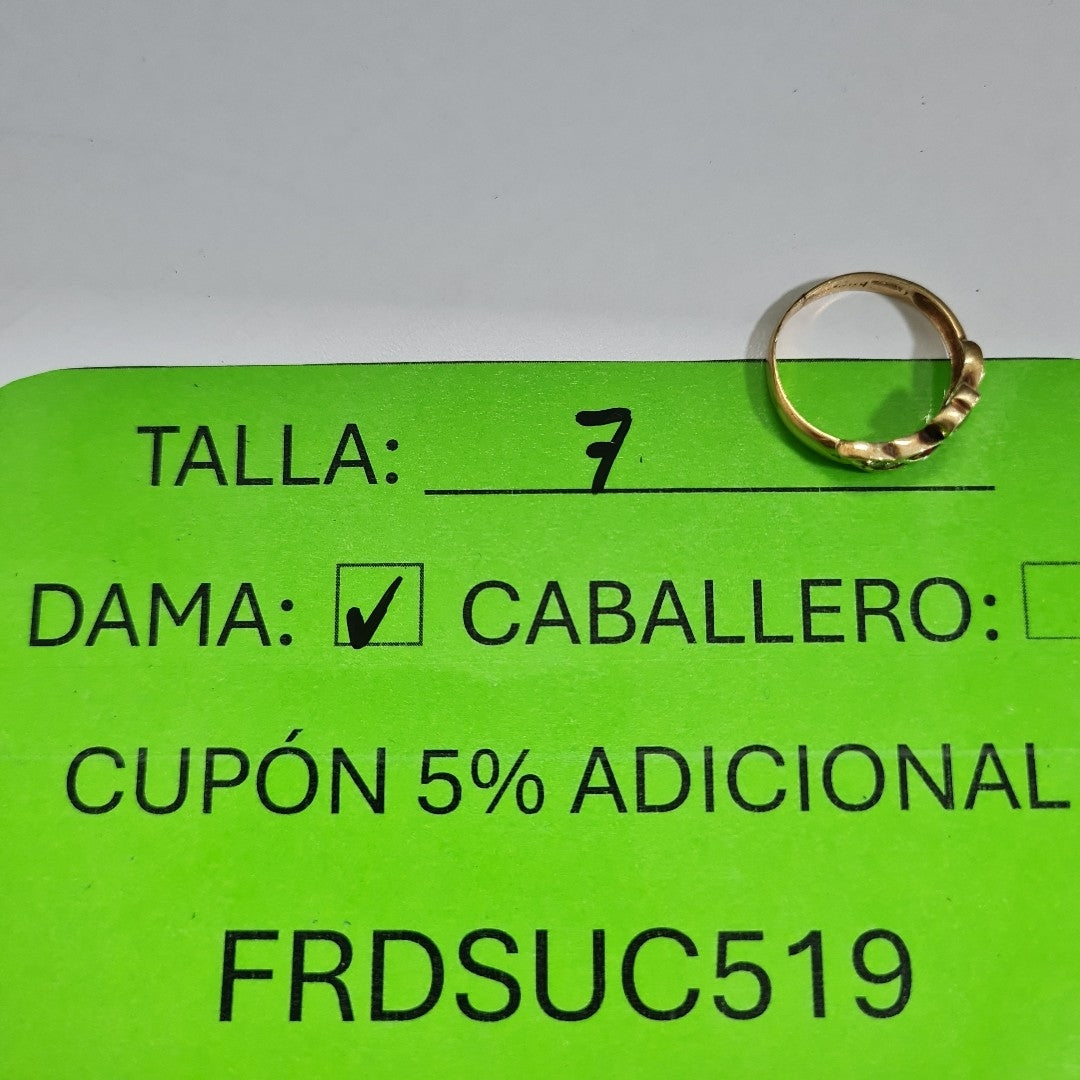 ANILLITO ORO 14 K 2,80 GRMS (SEMINUEVO)