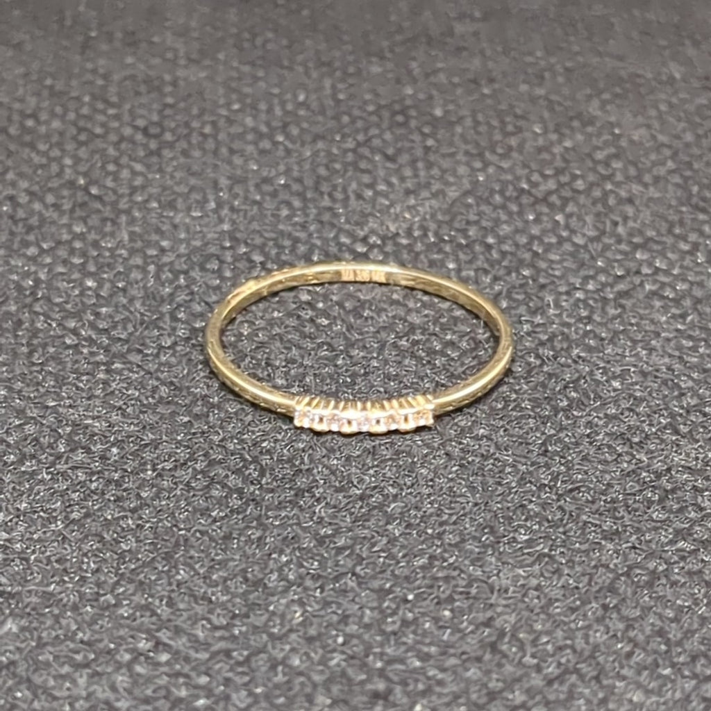 ANILLOS DAMA ORO 14K 0.8 (NUEVO)