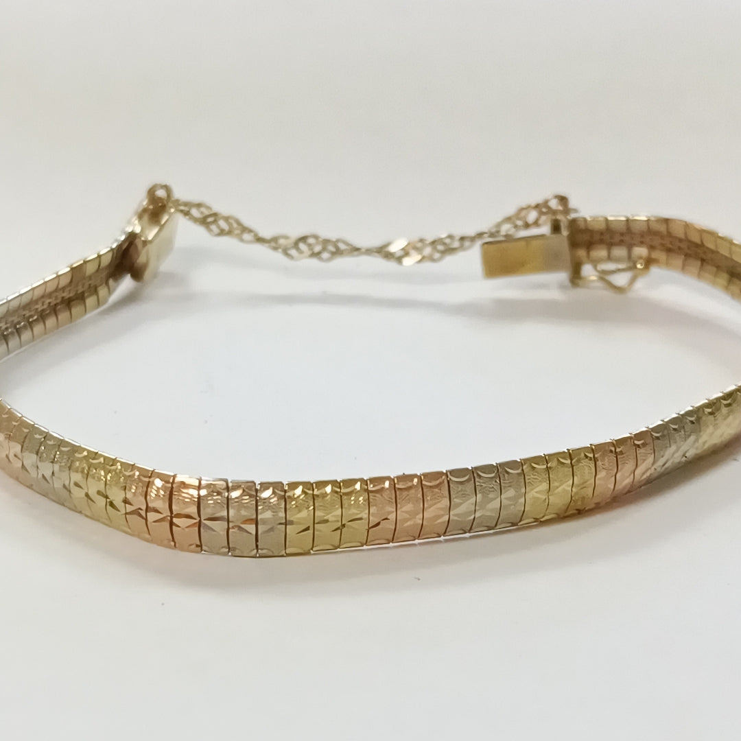 PULSERA ORO 14 K 13.8 GRMS (SEMINUEVO)