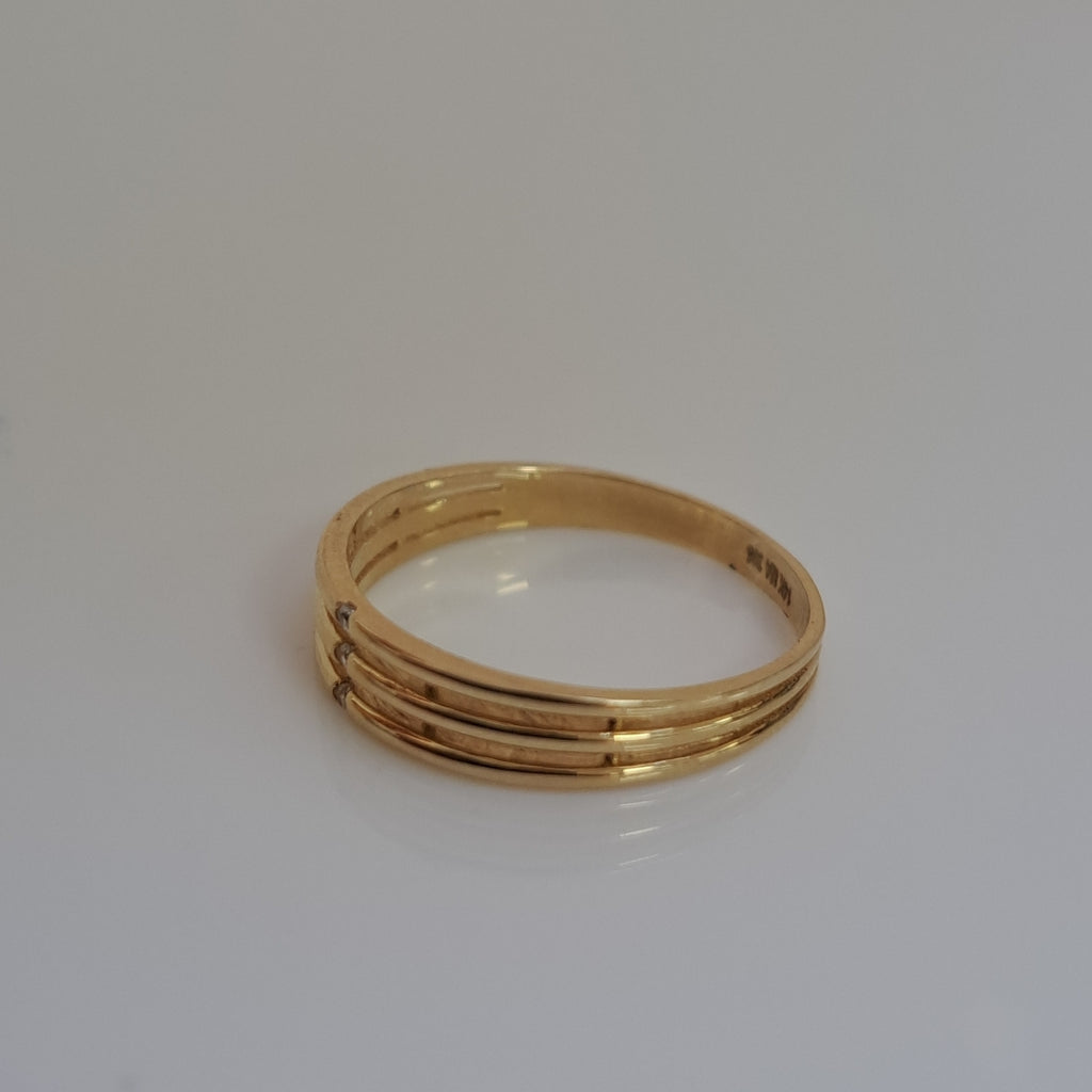 ANILLOS DAMA ORO 14K 1.6 (NUEVO)