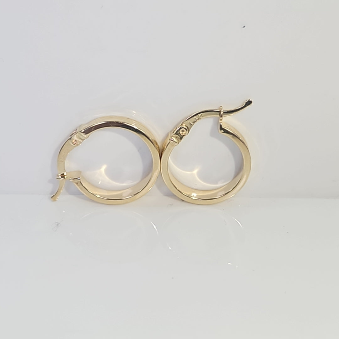 ARRACADAS ORO 14K 1.4 (NUEVO)