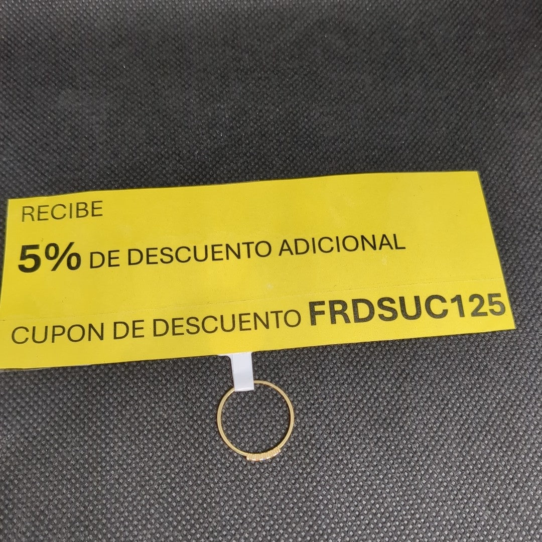 ANILLOS DAMA ORO 14K 0.8 (NUEVO)