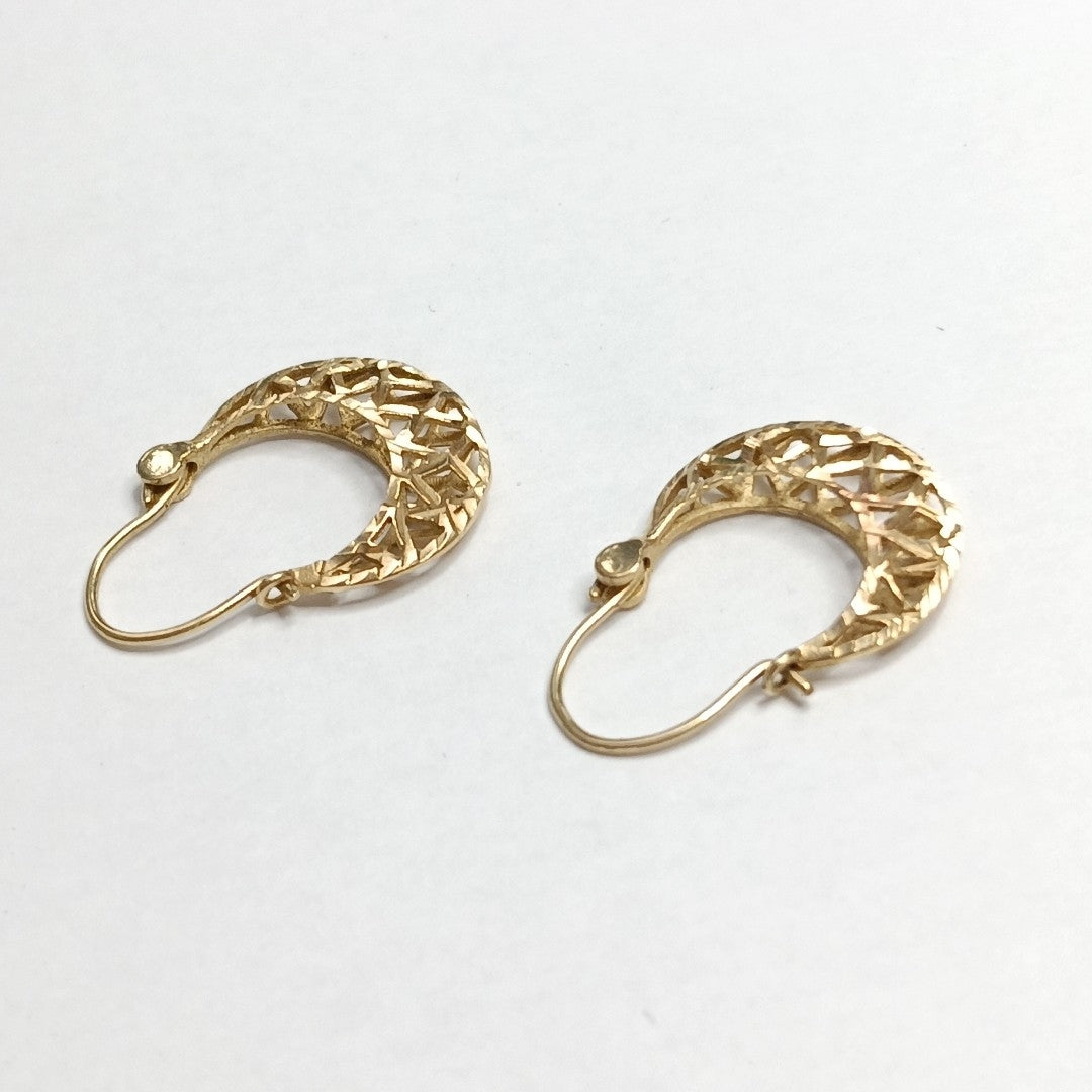 ARRACADAS PAR ORO 10 K 1,20 GRMS (SEMINUEVO)
