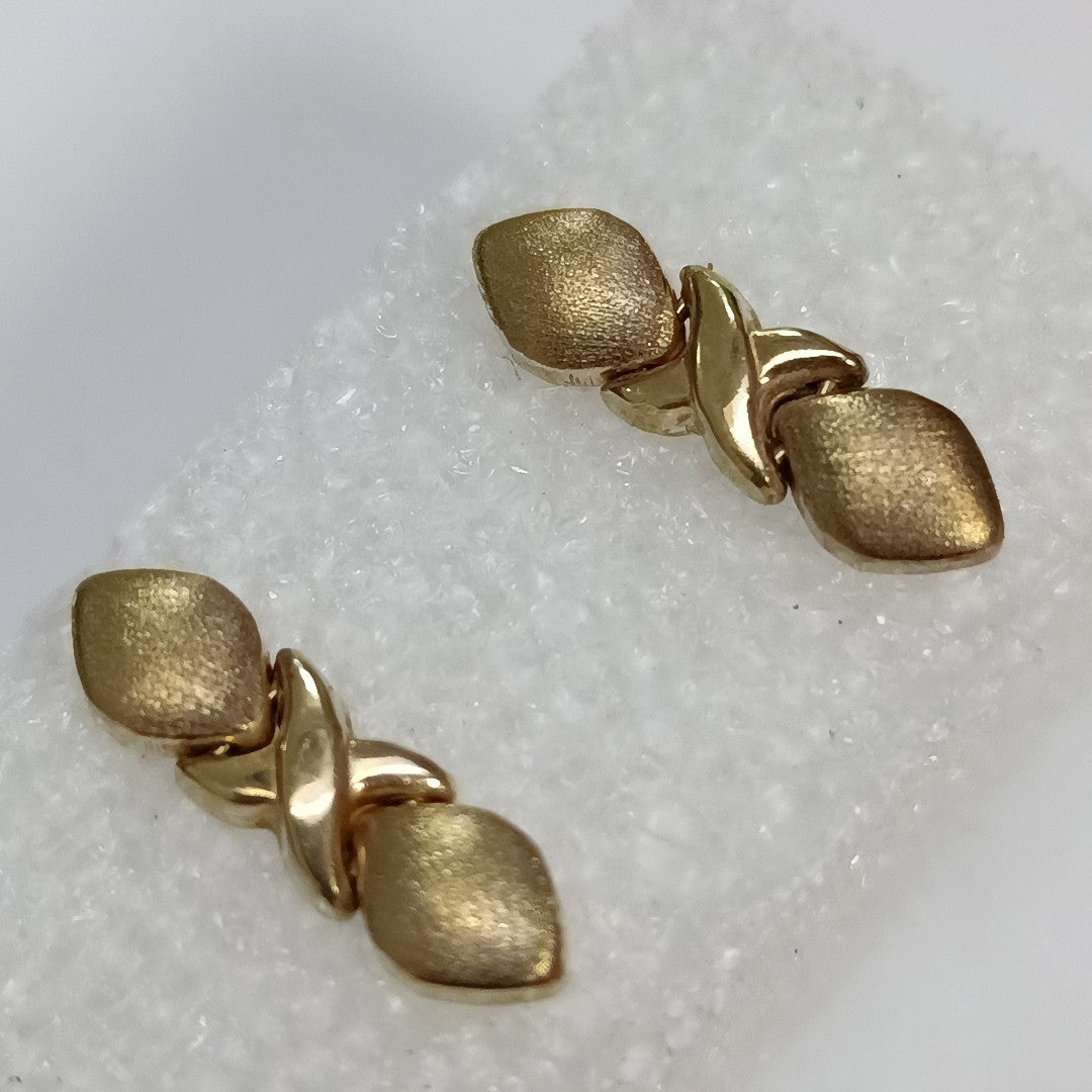 BROQUELES PAR ORO 10 K 1,90 GRMS (SEMINUEVO)