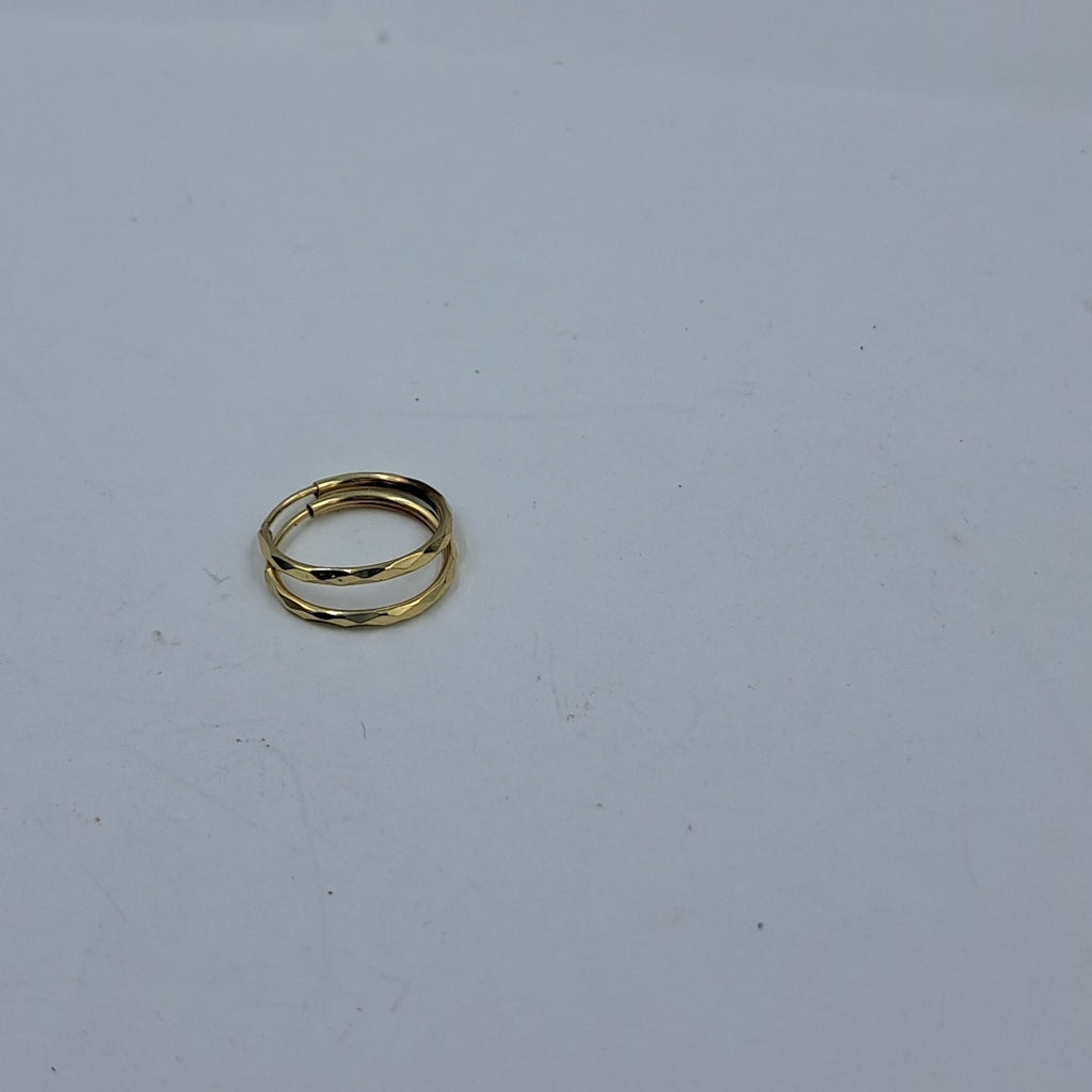 ARRACADAS PAR ORO 10 K 0.5 GRMS (SEMINUEVO)