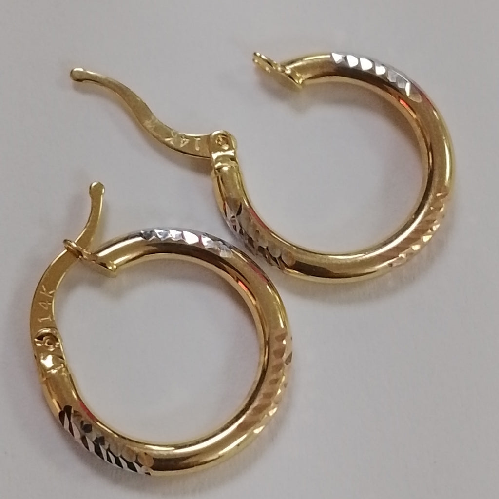 ARRACADAS ORO 14K 1.7 (NUEVO)