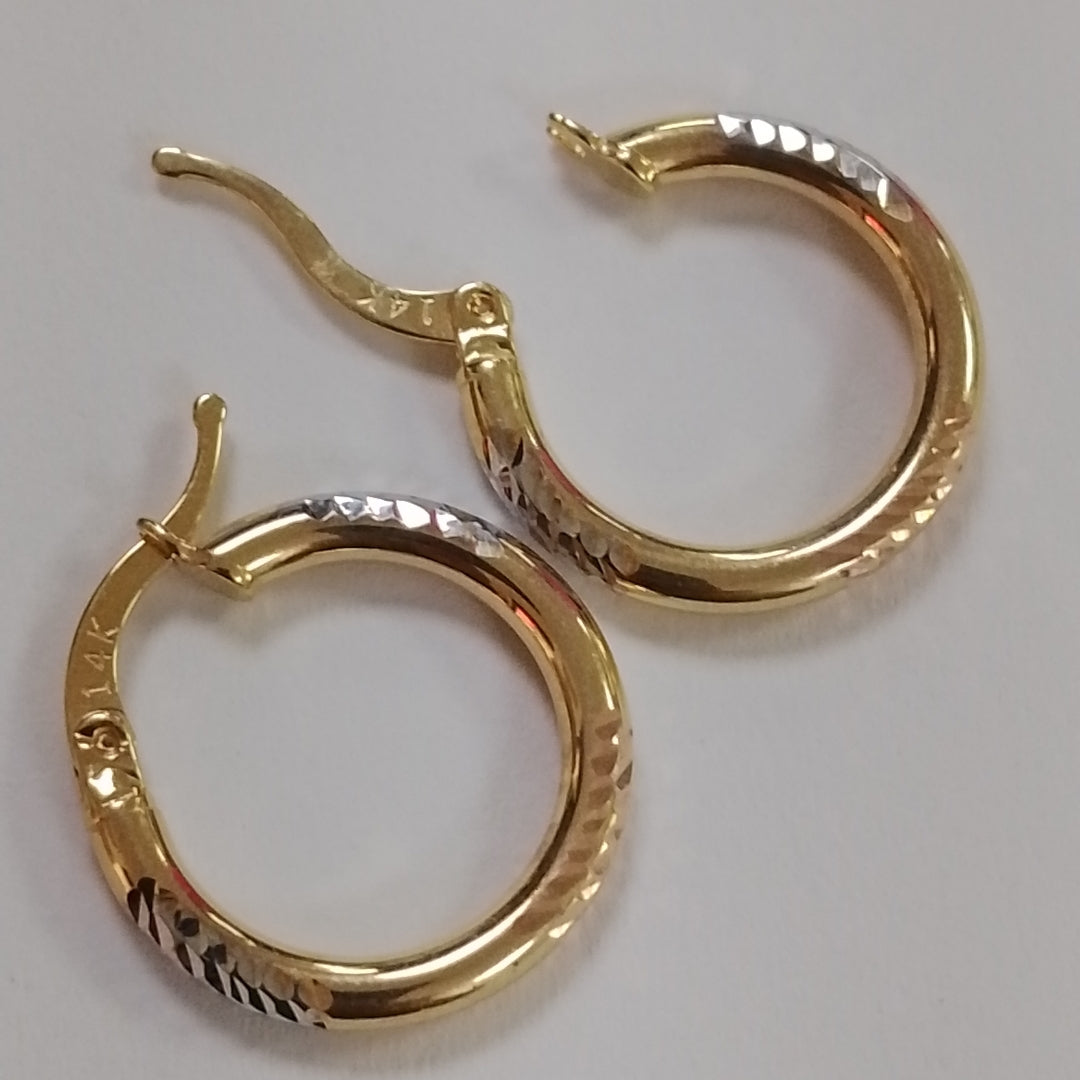 ARRACADAS ORO 14K 1.7 (NUEVO)