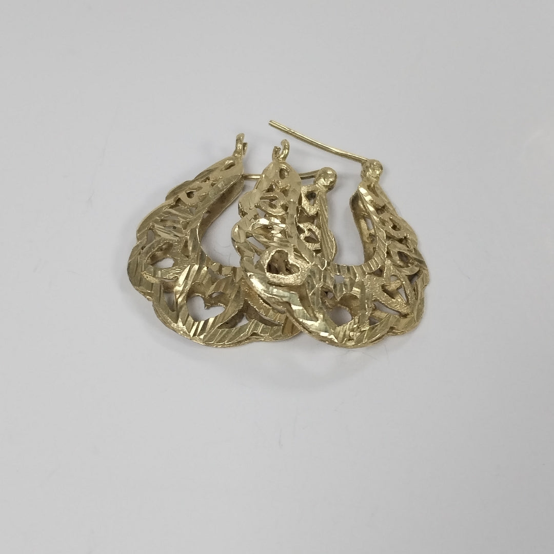 ARRACADAS PAR ORO 14 K 5,20 GRMS (SEMINUEVO)