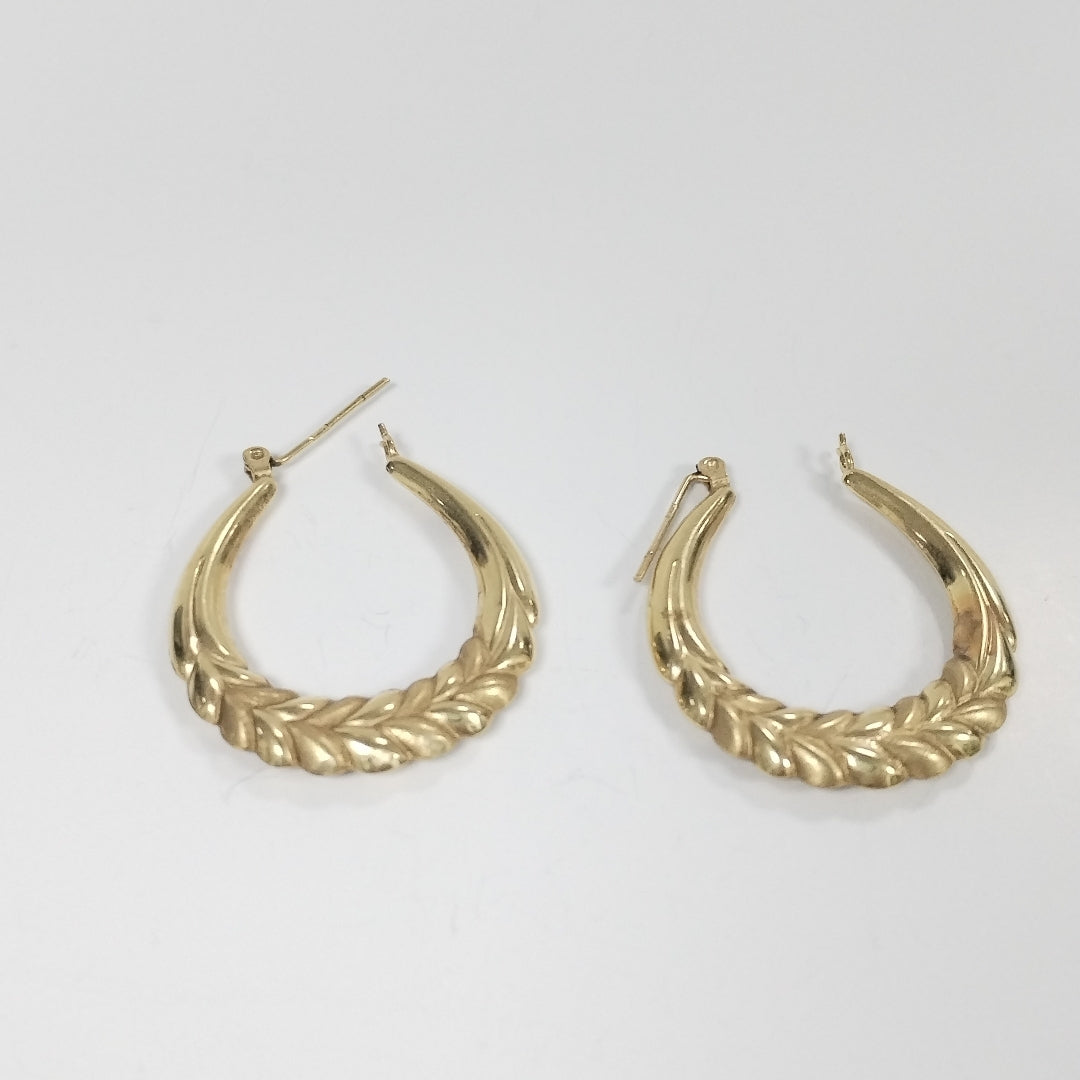 ARRACADAS PAR ORO 14 K 2,30 GRMS (SEMINUEVO)