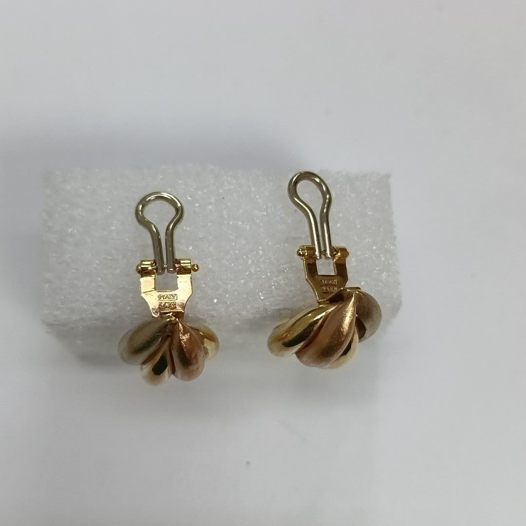 ARETES PAR ORO 14 K 5.3 GRMS (SEMINUEVO)