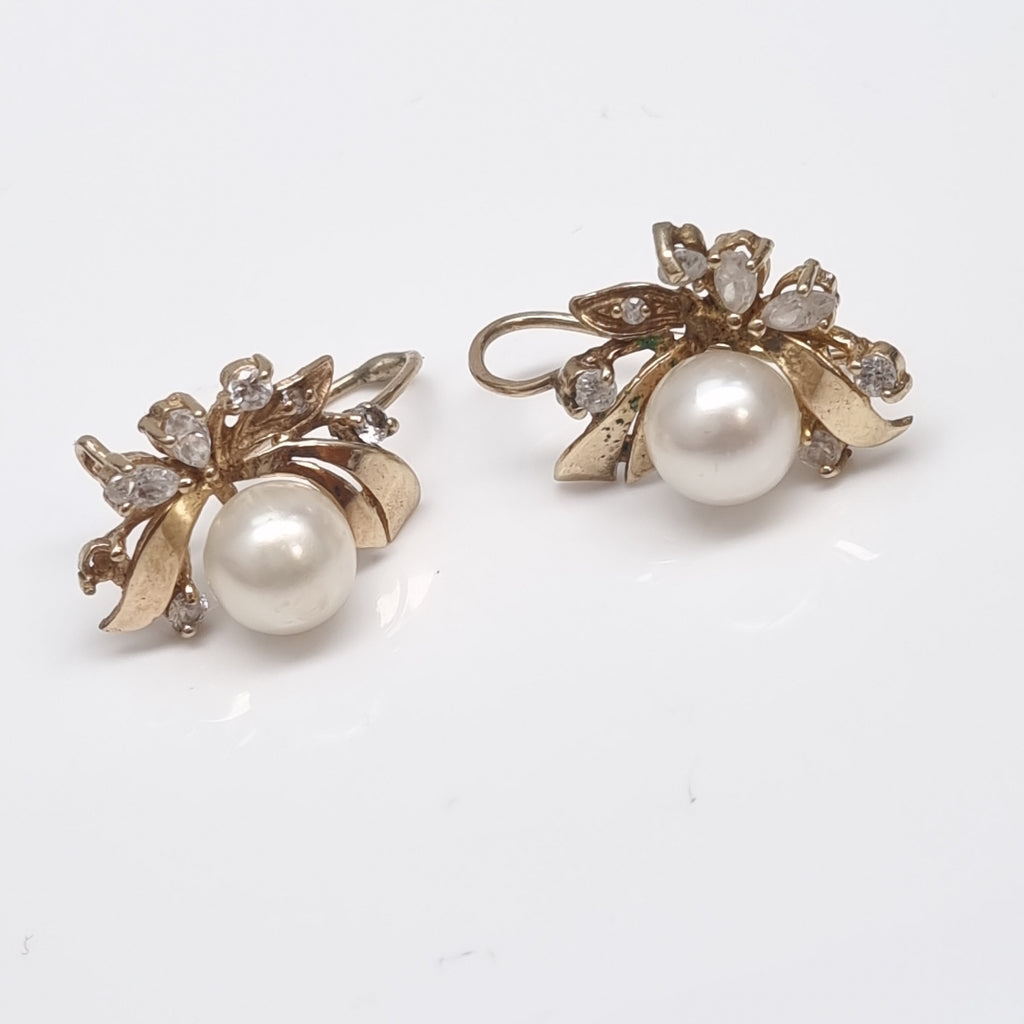 ARETES PAR ORO 10 K 3.4 GRMS (SEMINUEVO)