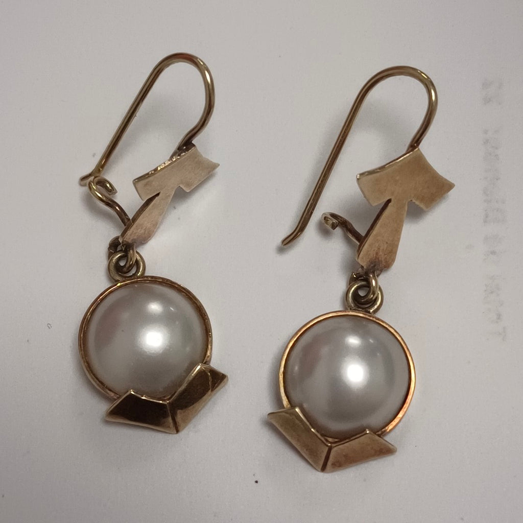 ARETES PAR ORO 14 K 4,90 GRMS (SEMINUEVO)