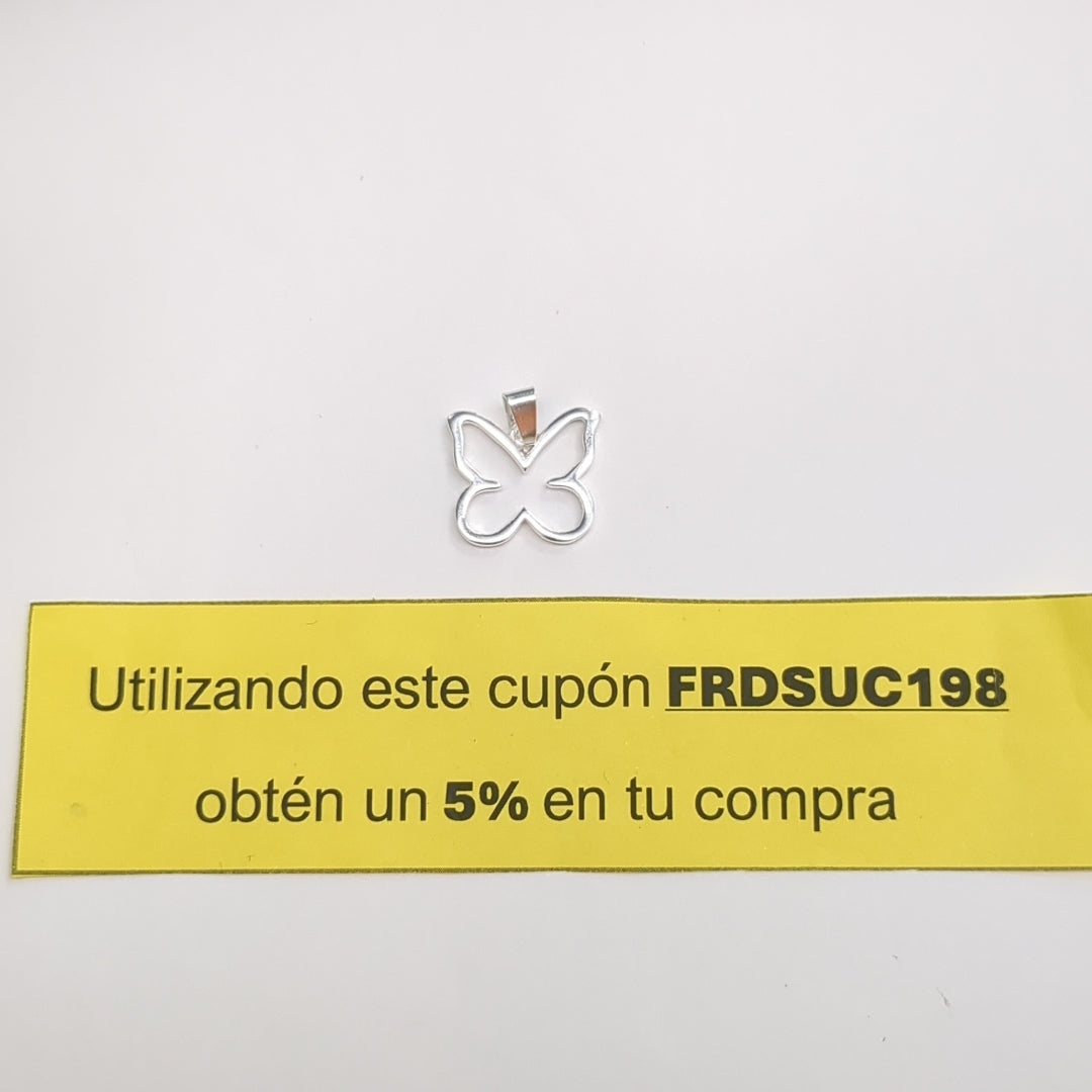 DIJE MARIPOSA PLATA .925 1.7 GR (NUEVO)
