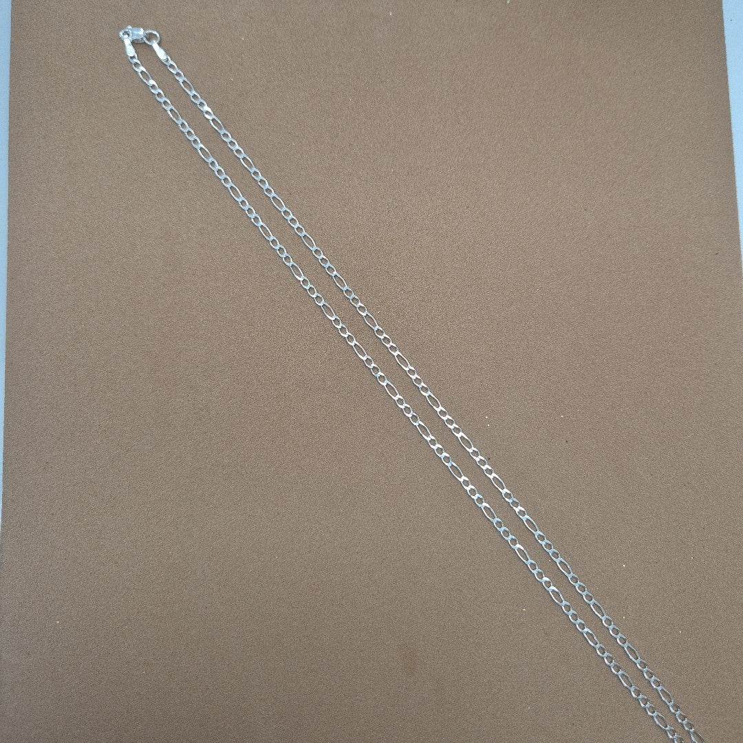 CADENA 3X1 PLATA .925 55 CM 4.33 GR (NUEVO)