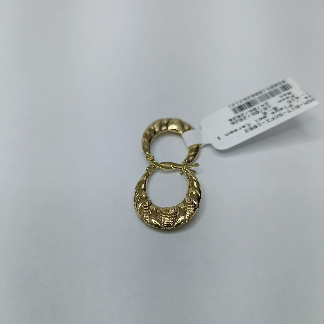 ARRACADAS ORO 10K 1.1 (NUEVO)