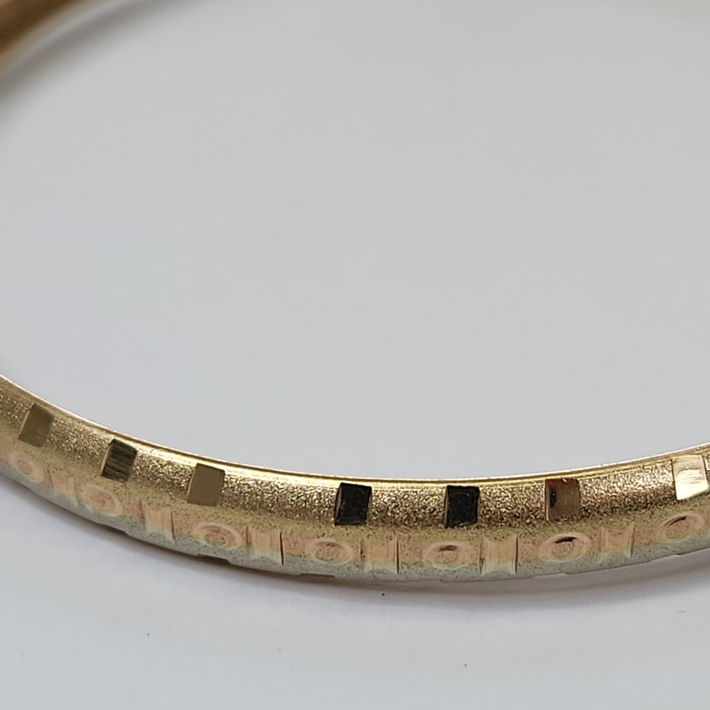 PULSERA RIGIDA ORO 14 K 7,20 GRMS (SEMINUEVO)