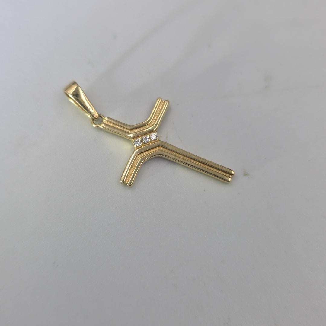 CRUCES ORO 14K 1.3 (NUEVO)