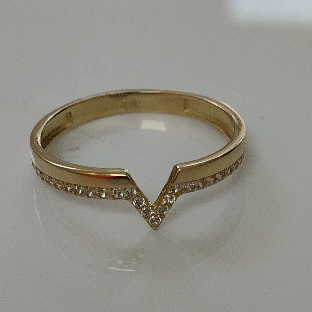 ANILLOS DAMA ORO 14K 1.6 (NUEVO)