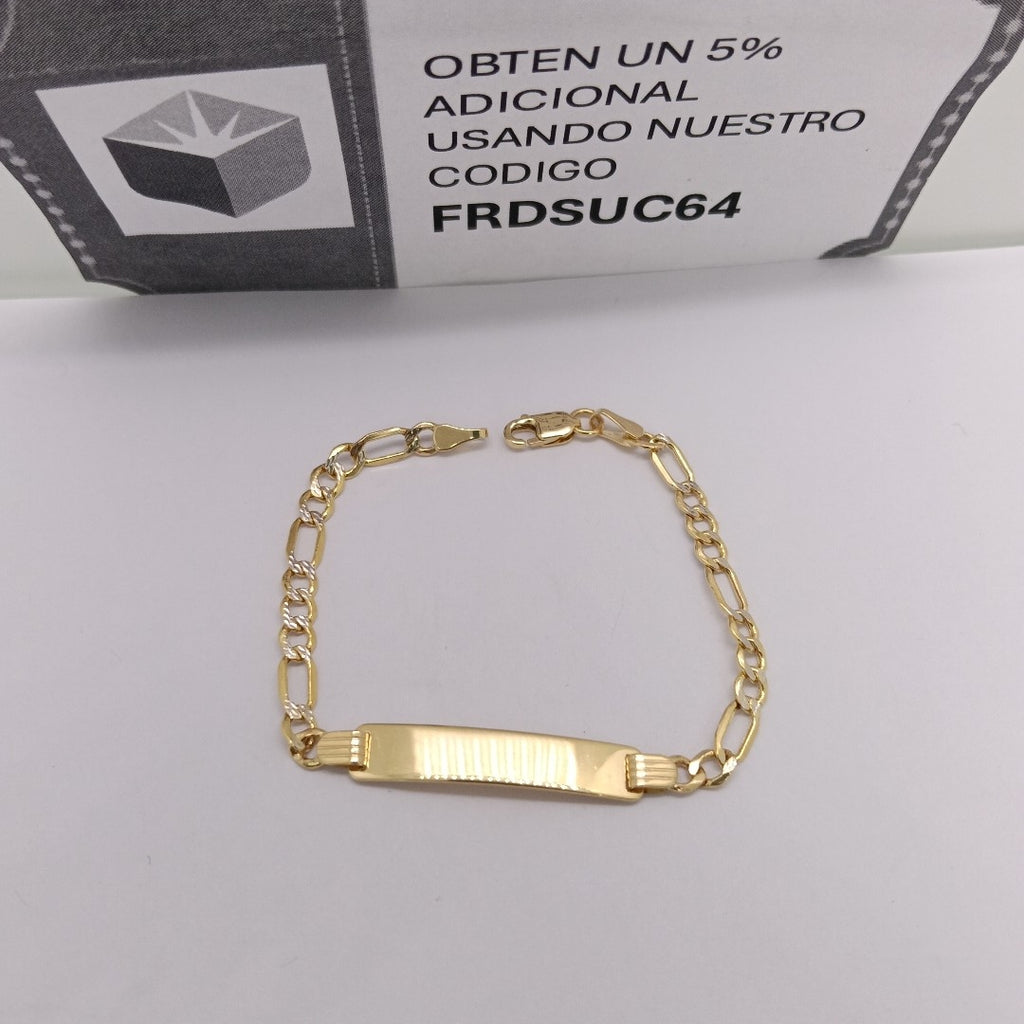 ESCLAVAS NIÑO ORO 14K 2.4 (NUEVO)