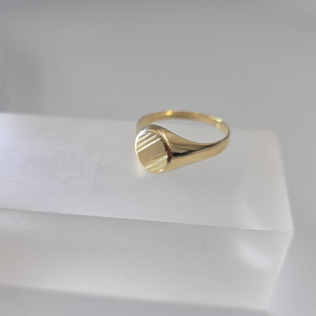 ANILLOS CABALLERO ORO 14K 2.1 (NUEVO)